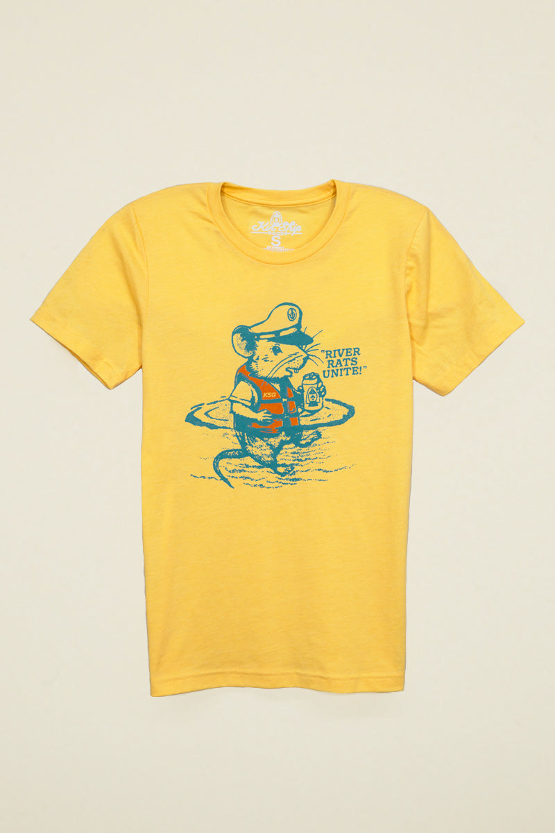 River Rat T-Shirt Kin Ship Goods