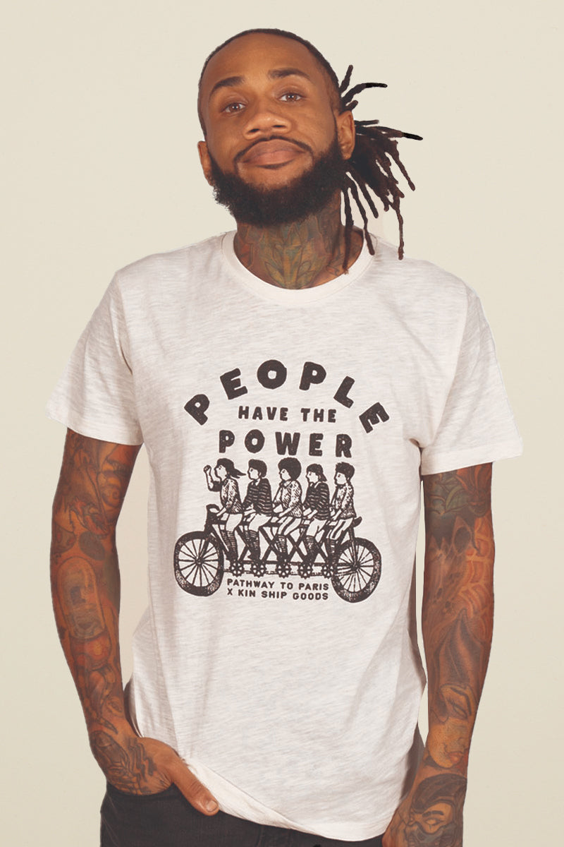 people have the power tee, final sale