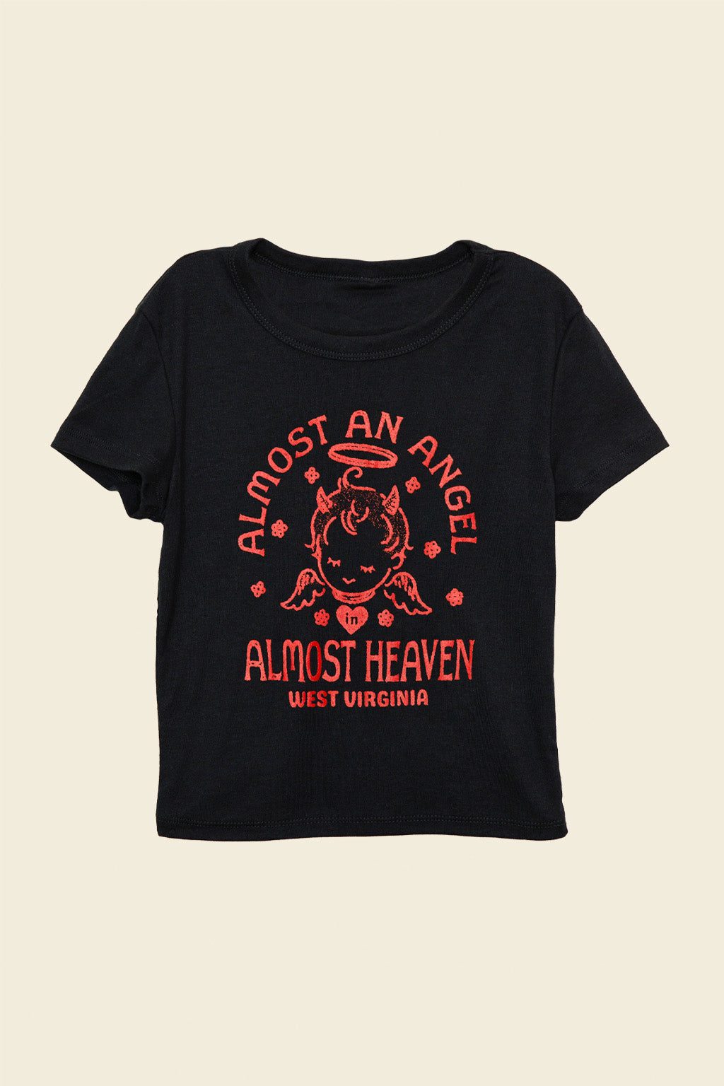 Almost an Angel Babydoll Tee