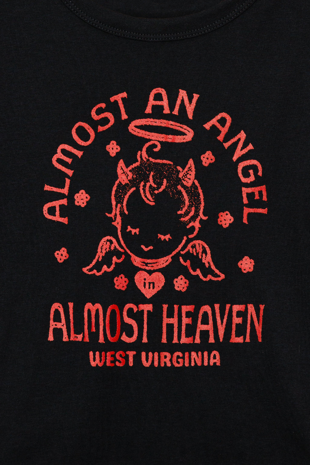 Almost an Angel Babydoll Tee