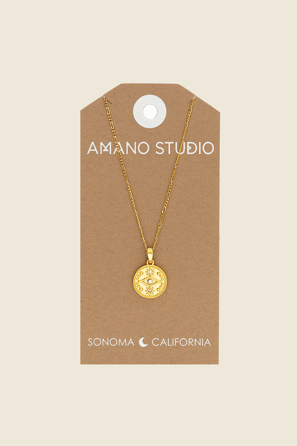 Aurora Medallion Necklace