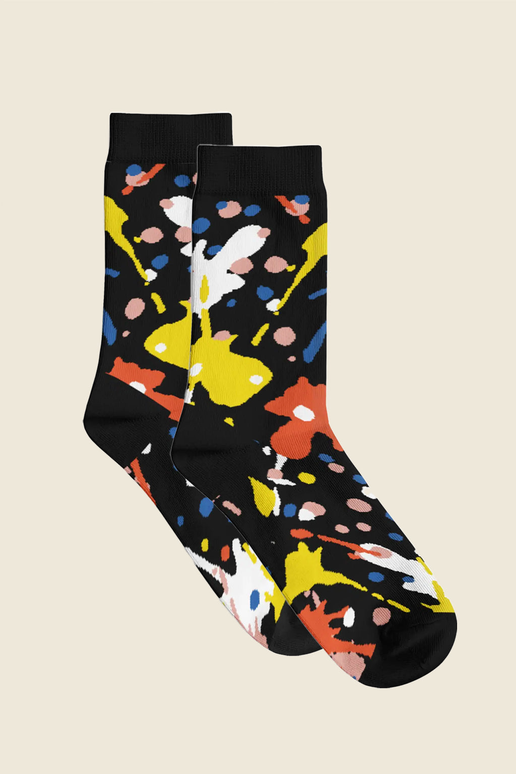 Paint Splatter Socks