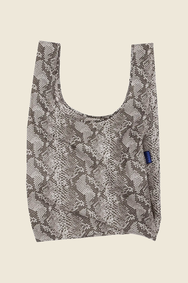 Standard Baggu, Snakeskin, final sale
