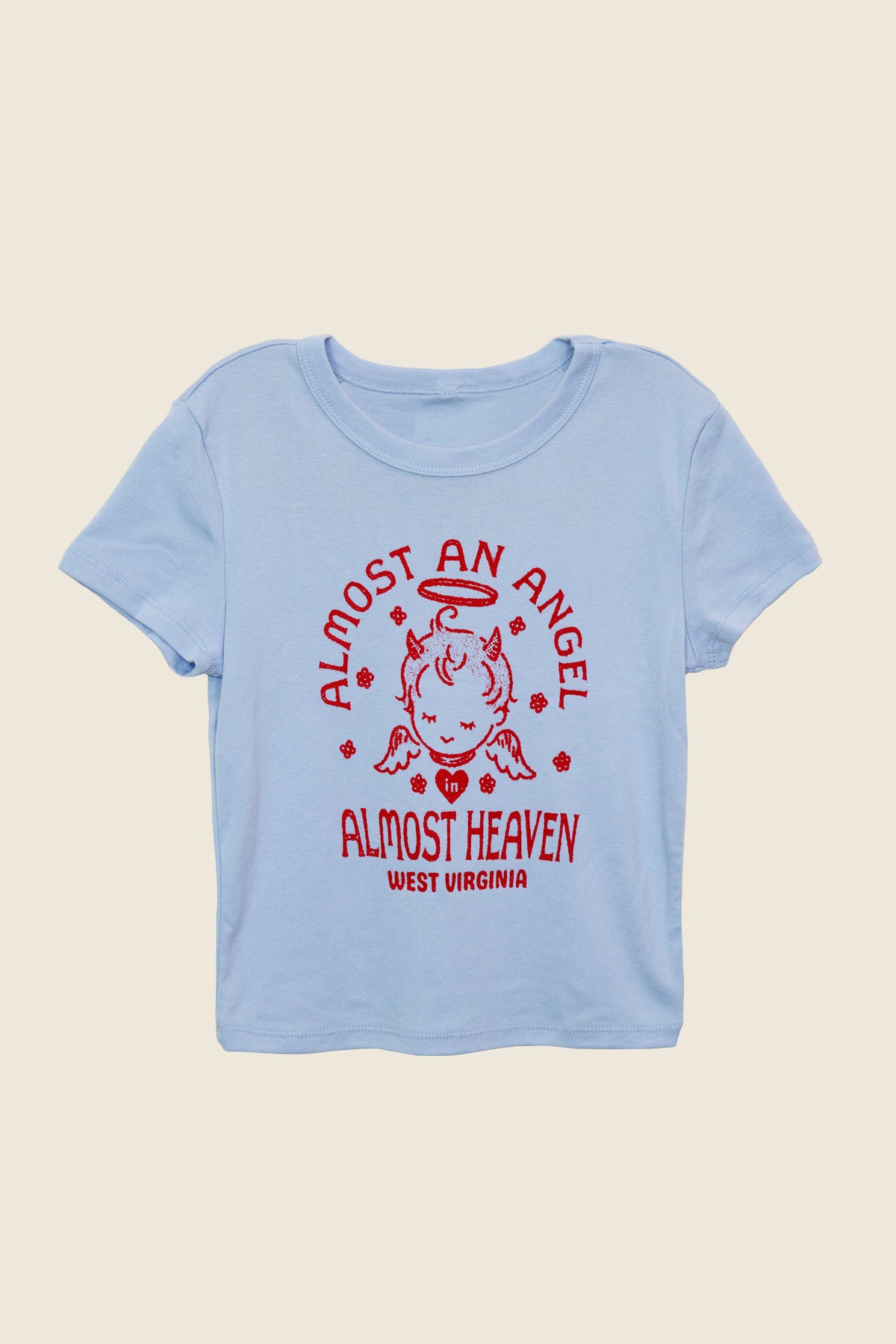 Almost an Angel Babydoll Tee