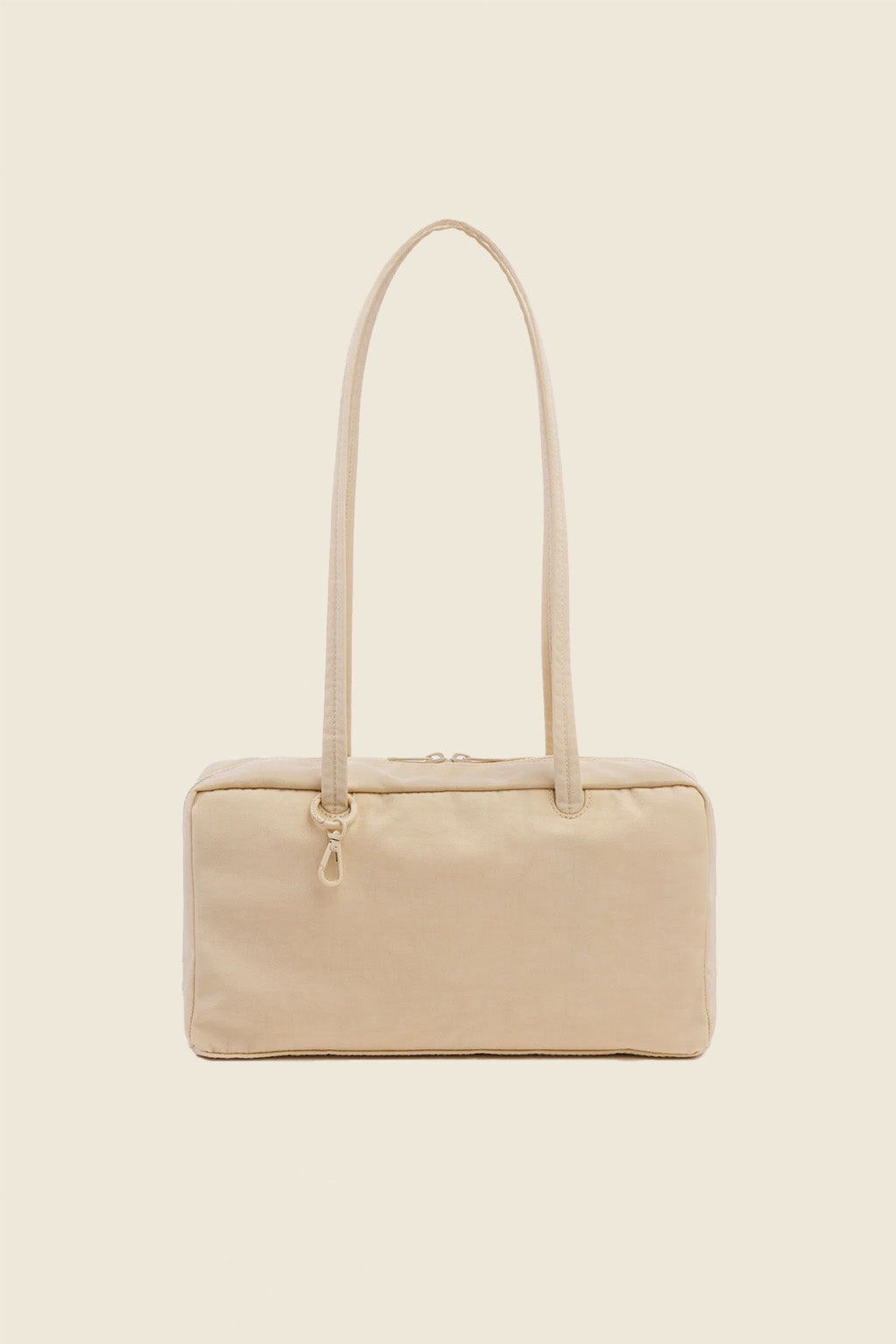 Baggu Nylon Bowler Bag, Custard