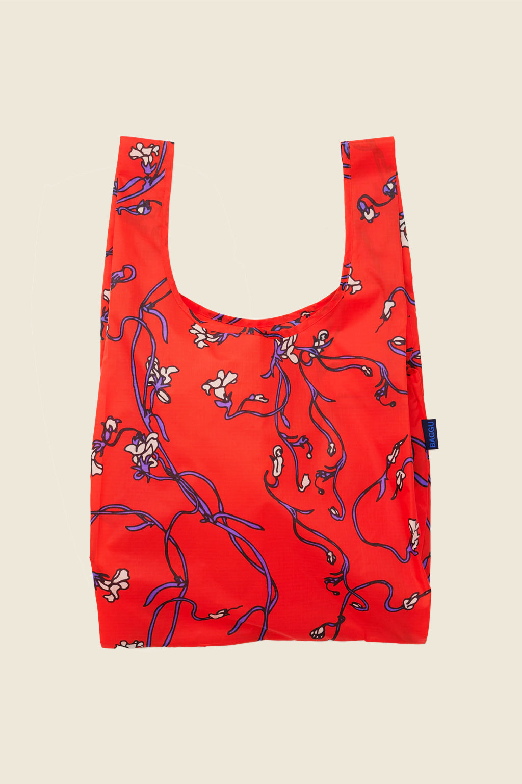 Standard Baggu, Red Snapdragon