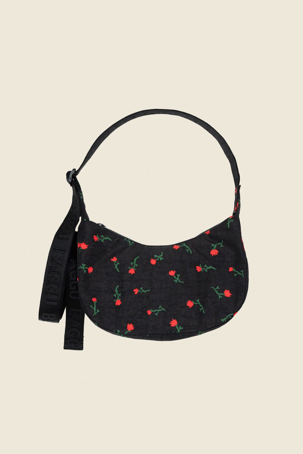 Baggu Small Crescent Bag, Painted Wildflower