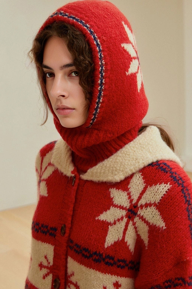 Snowflake Hooded Cowl