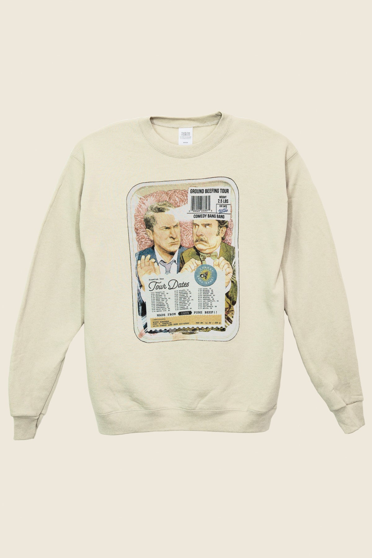 Comedy Bang! Bang!: Ground Beefing Tour Sweatshirt