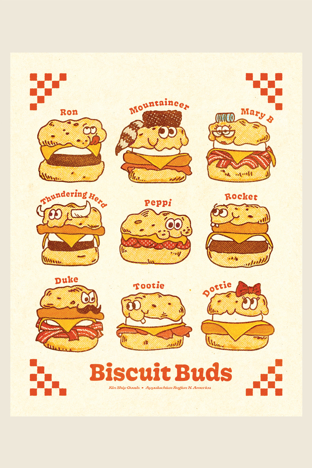 Biscuit Buds Print
