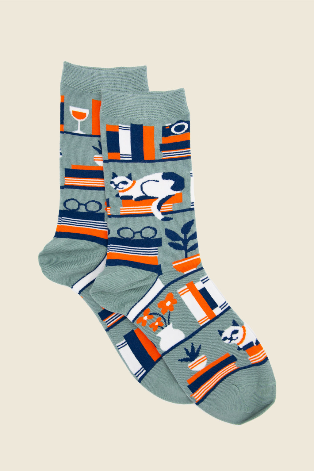 Bookshelf Socks