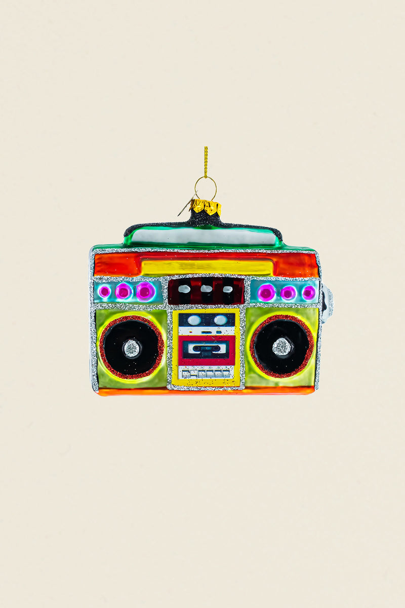 Boombox Ornament