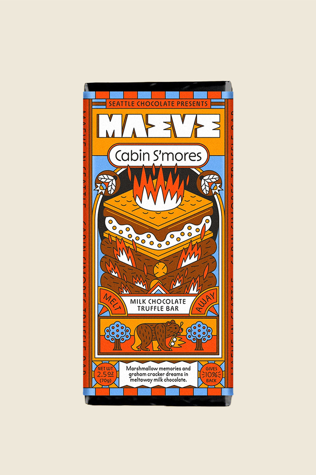 Cabin S'Mores Truffle Bar