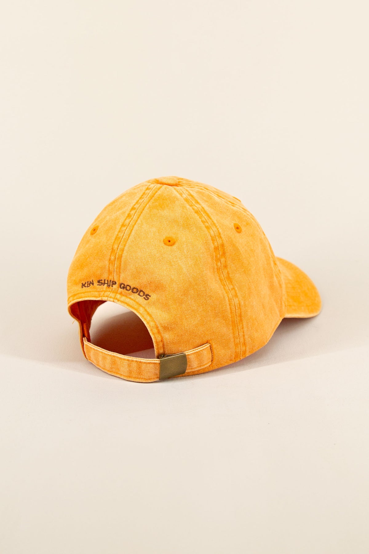 campfire hat, orange