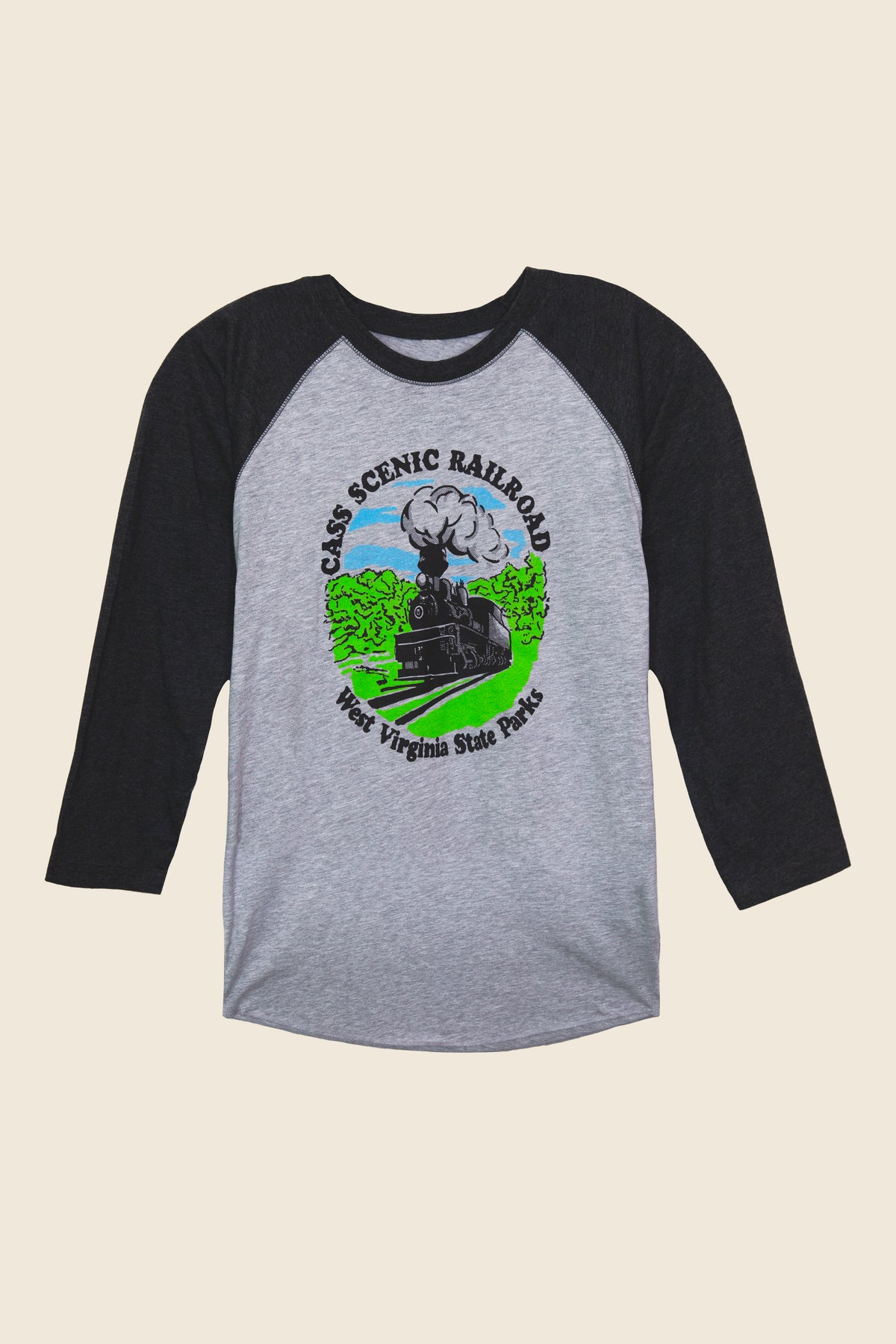 Cass Scenic Railroad Baseball Tee