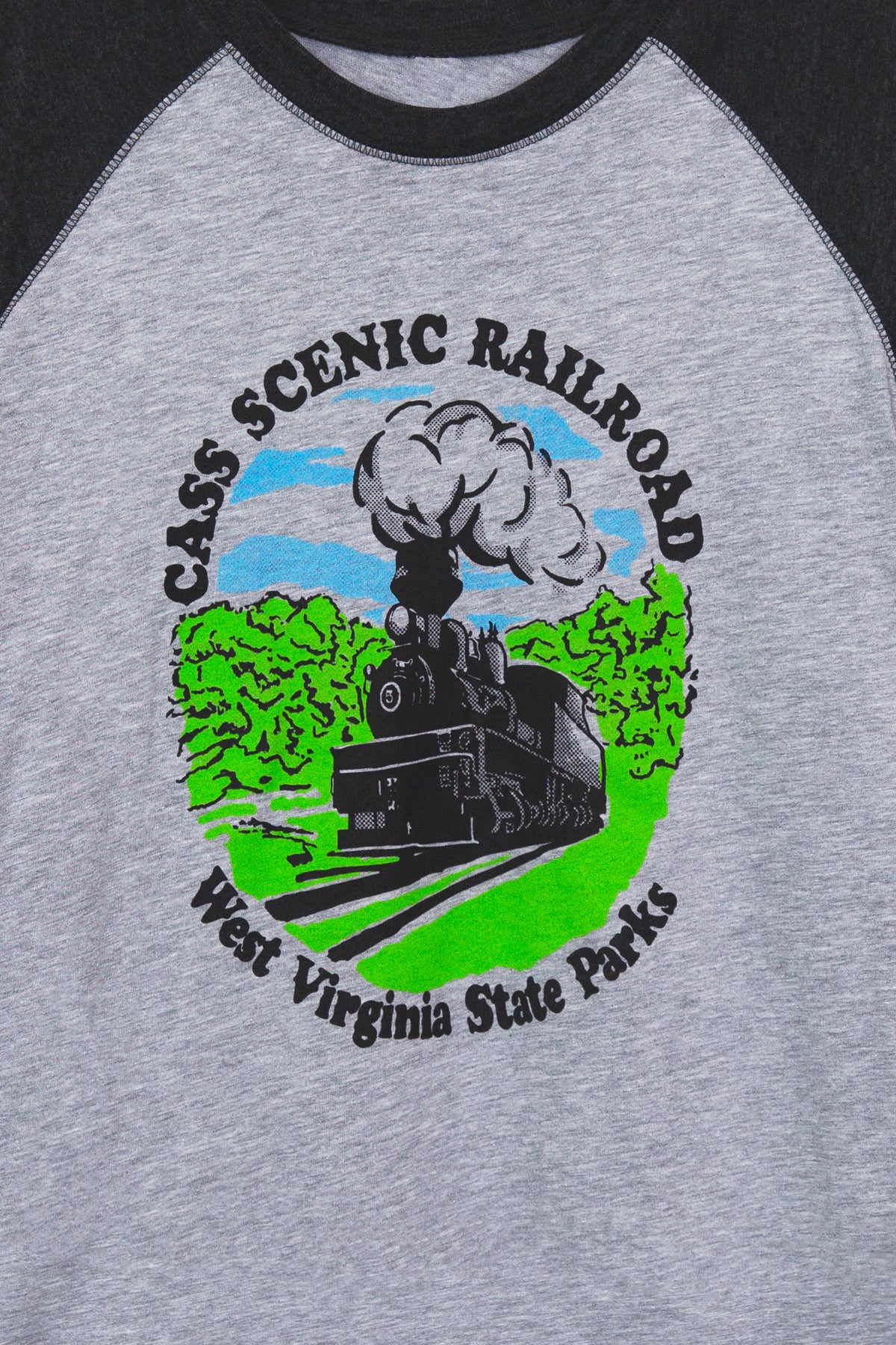 Cass Scenic Railroad Baseball Tee