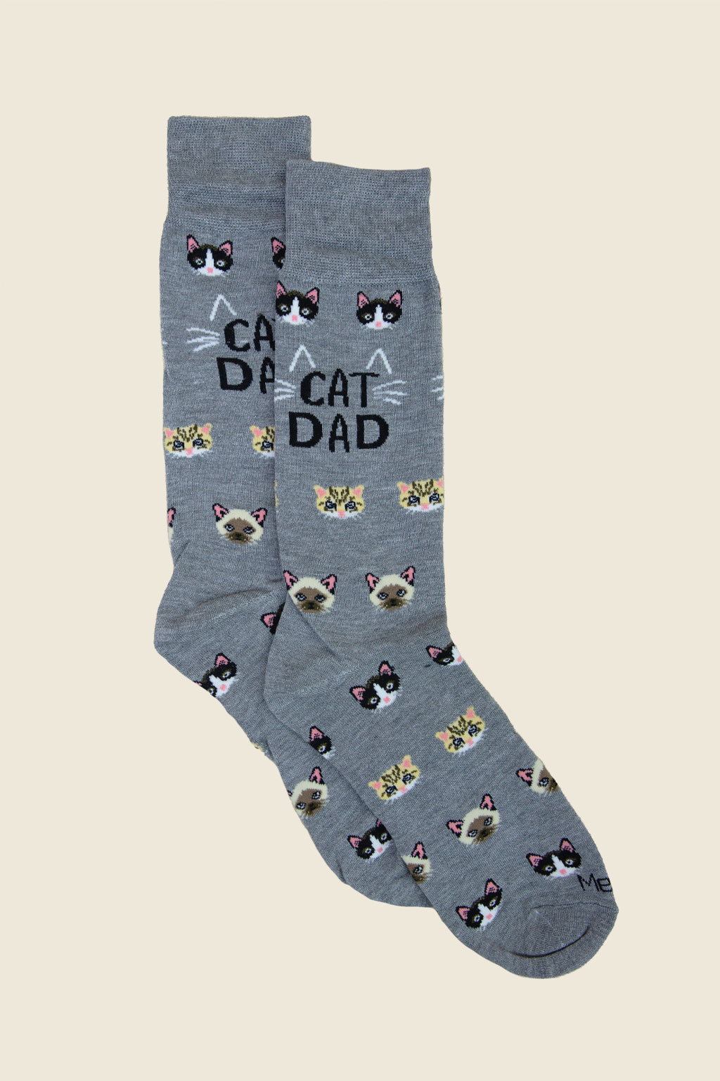 Cat Dad Whiskers Socks