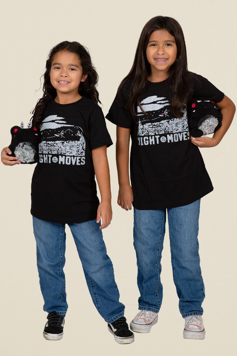 night moves mothman kids tee