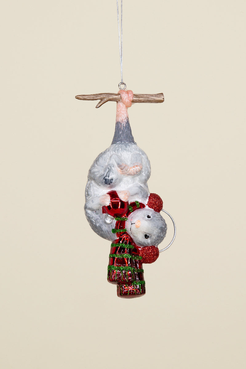 Cozy Possum Ornament