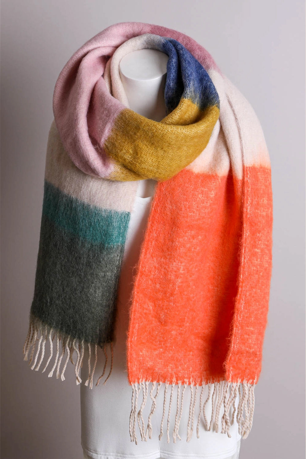 Color Block Scarf