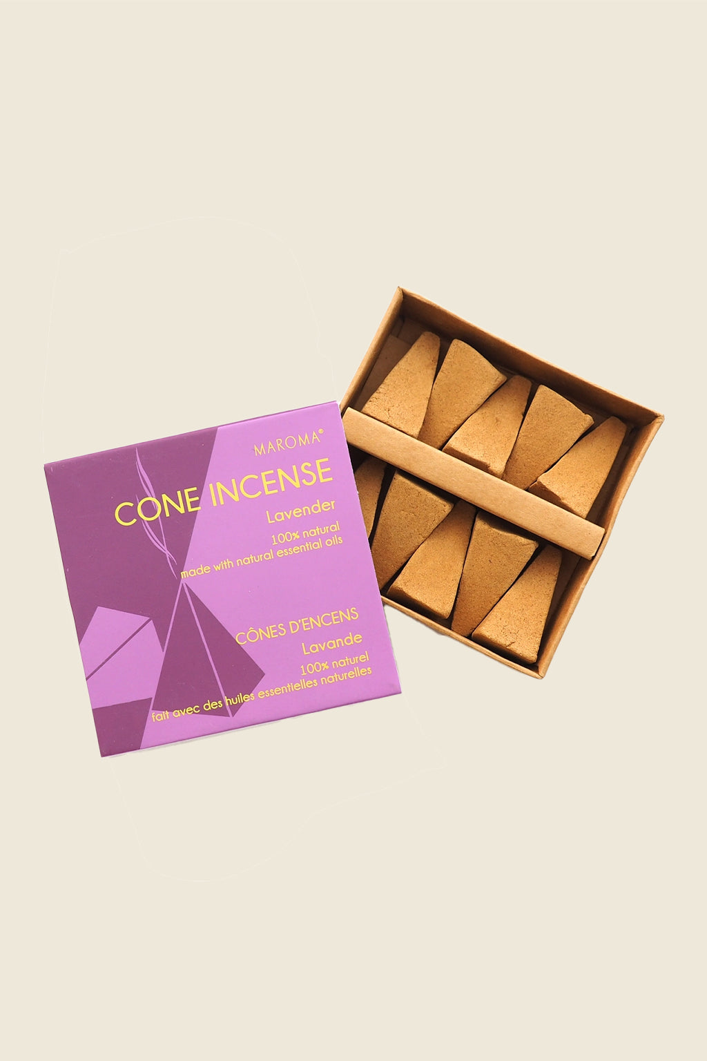 Lavender Rosemary & White Sage Incense Leaves