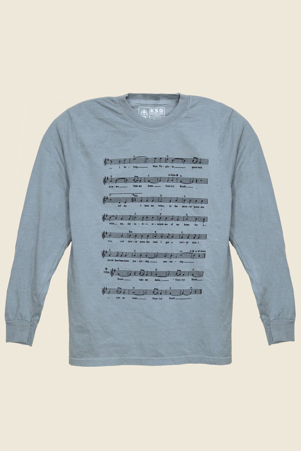 Country Roads Long Sleeve Tee