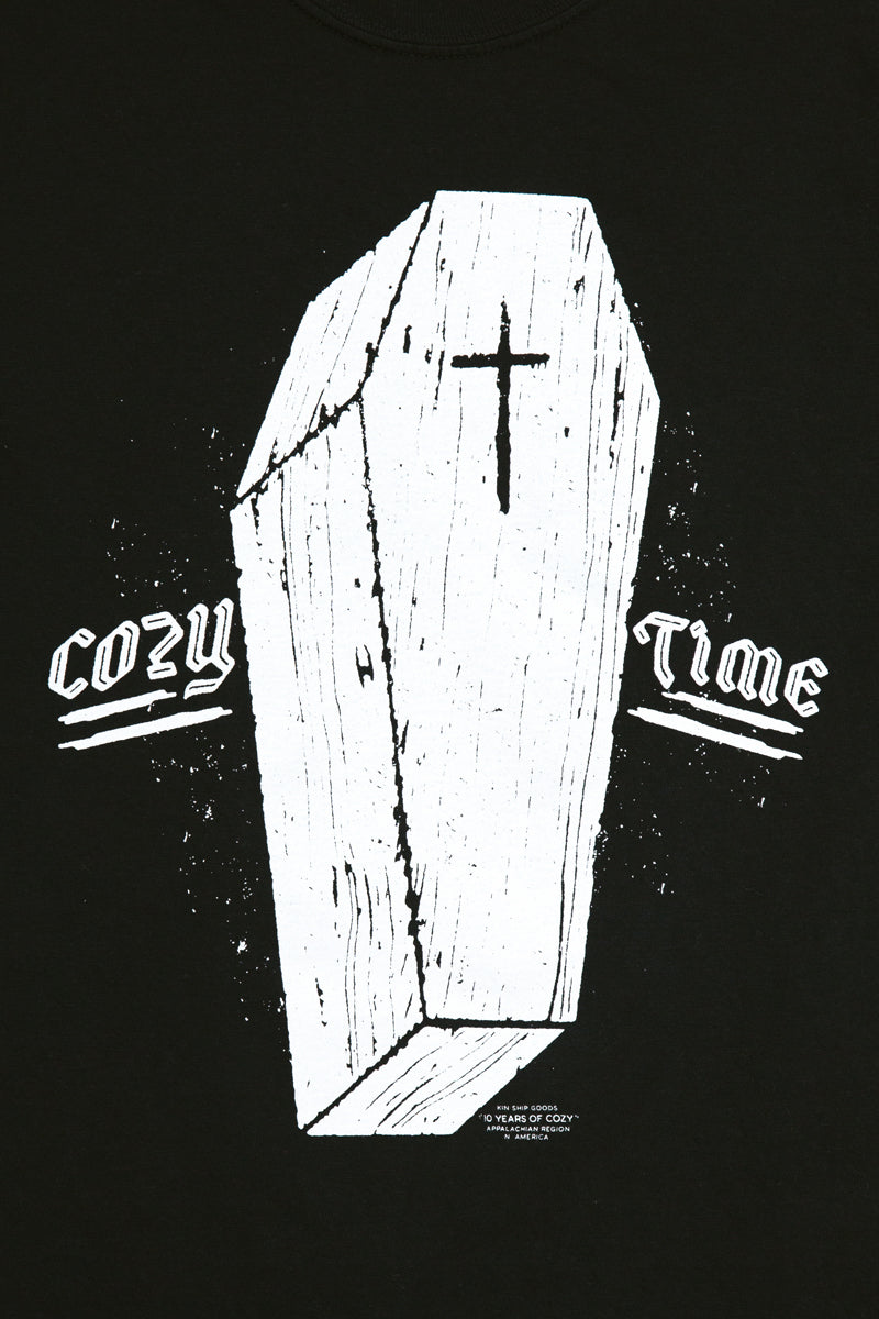 KSG10: Cozy Time Coffin Long Sleeve Tee