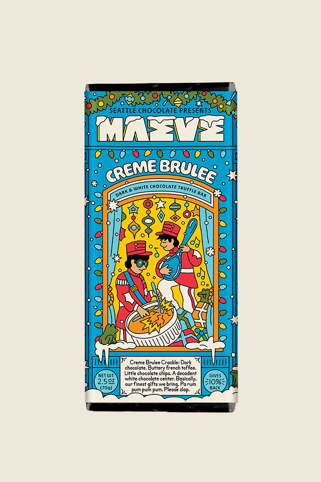 Creme Brulee Truffle Bar