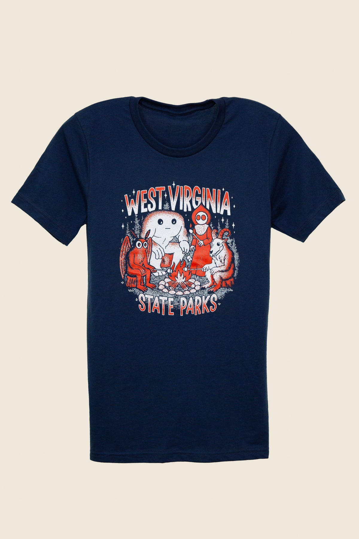 WV State Parks: Cryptid Campfire Tee