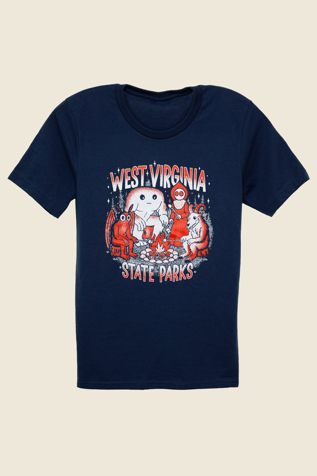 WV State Parks: Cryptid Campfire Tee