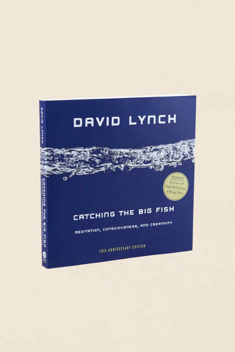 Catching the Big Fish by David Lynch book cover—creativity and meditation guide at Kin Ship Goods.

