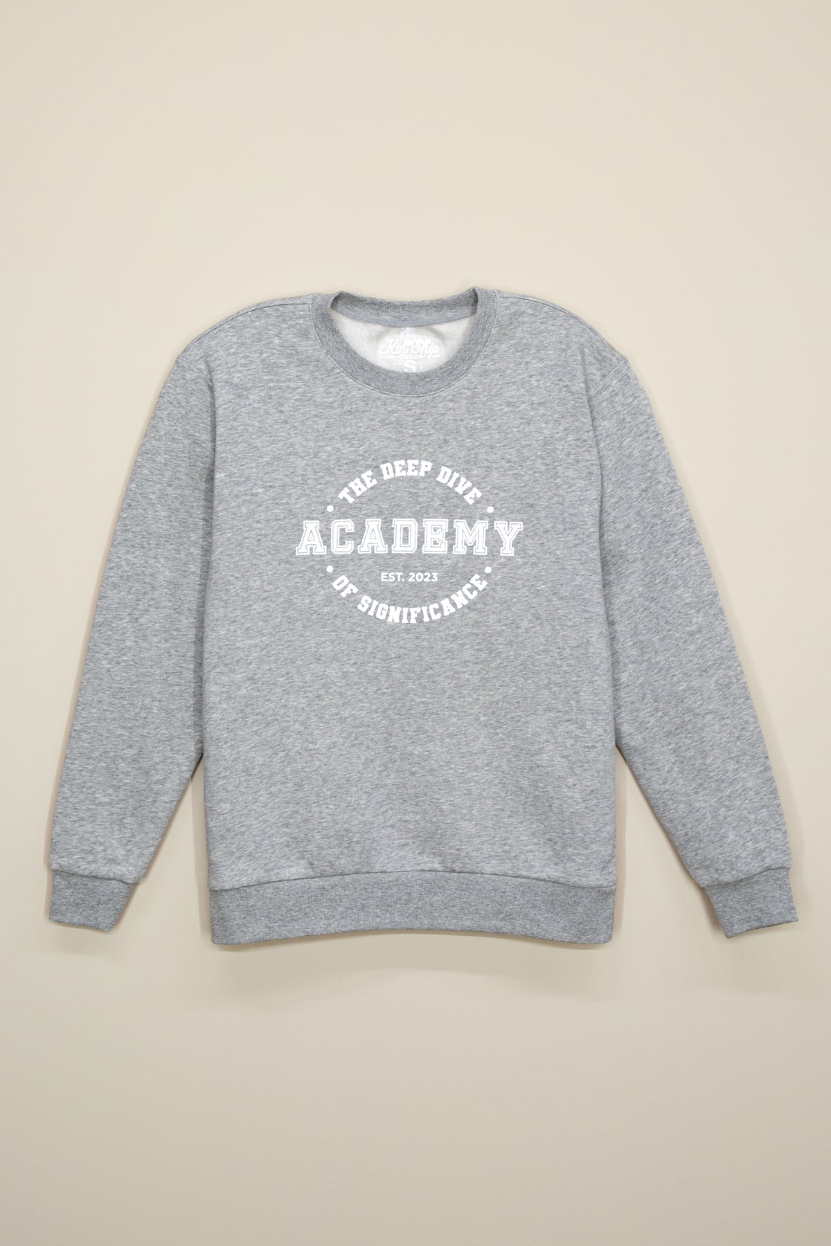 deep dive academy: crewneck sweatshirt