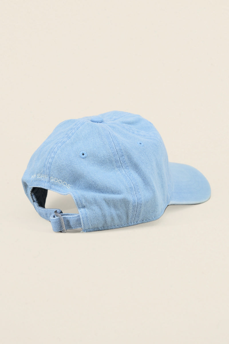 Lantern Hat, Light Denim