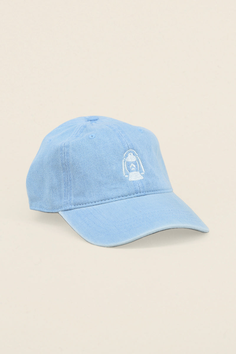 Lantern Hat, Light Denim