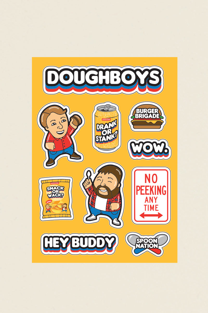 Doughboys: Sticker Sheet