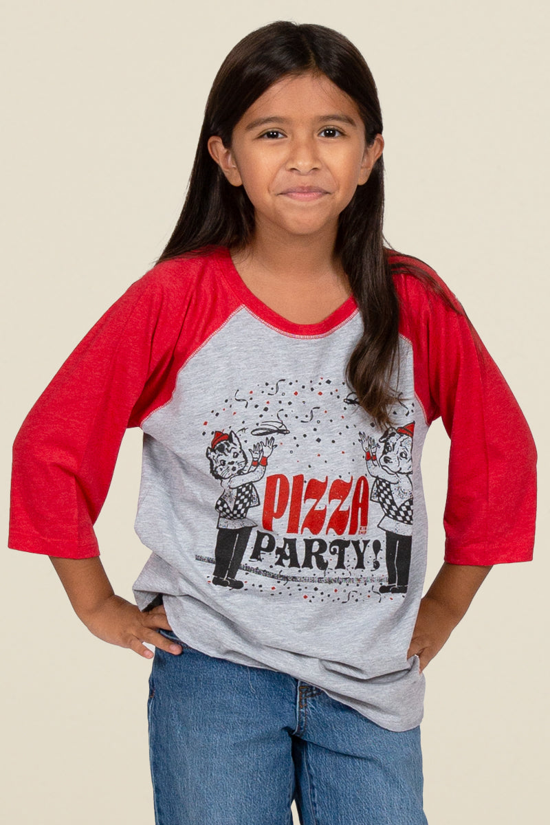 Pizza Party shirt Kin Ship Goods