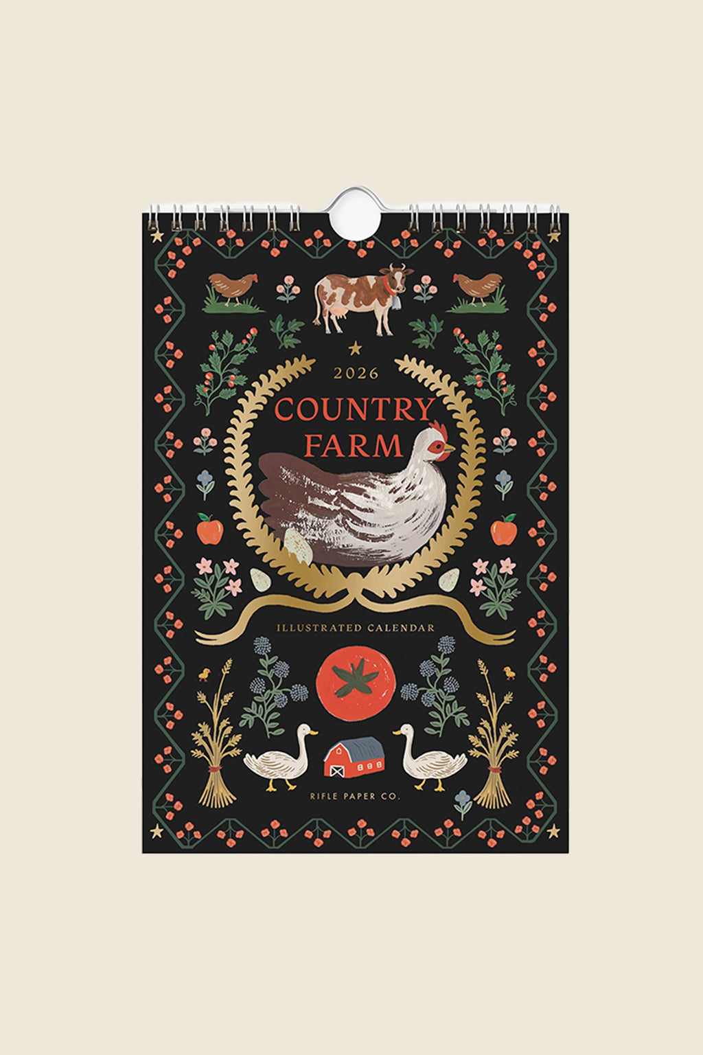 Country Farm Kitchen Calendar