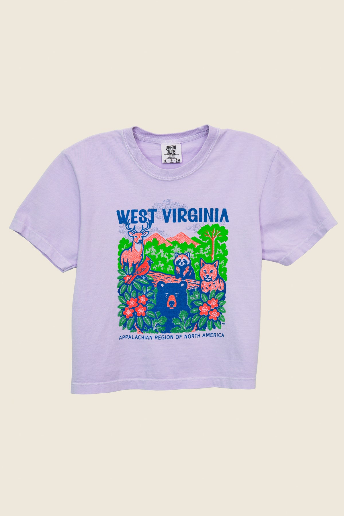 Forest Friends Crop Tee
