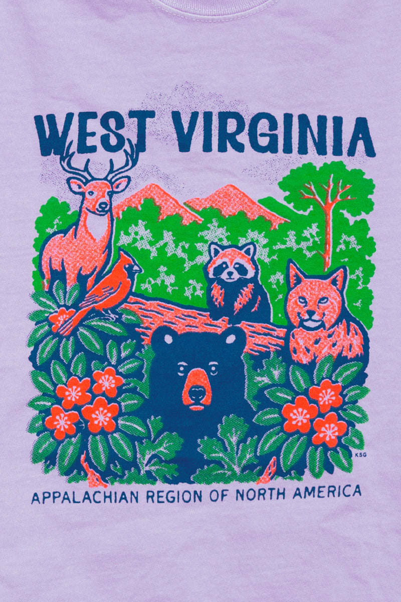 Forest Friends Crop Tee