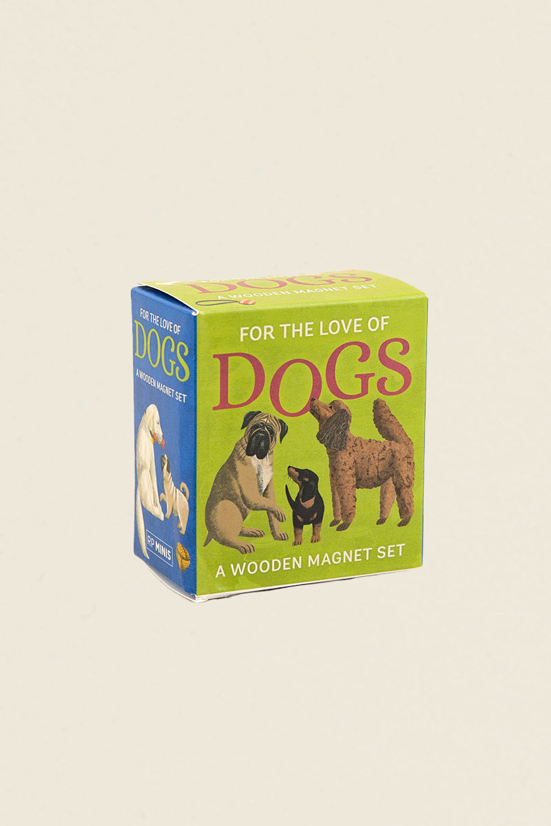 for the love of dogs magnet set