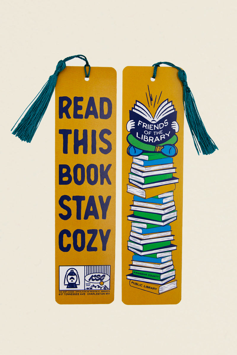 Friends of the library bookmark  Kin Ship Goods