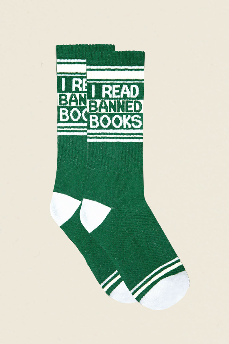 I Read Banned Books Socks