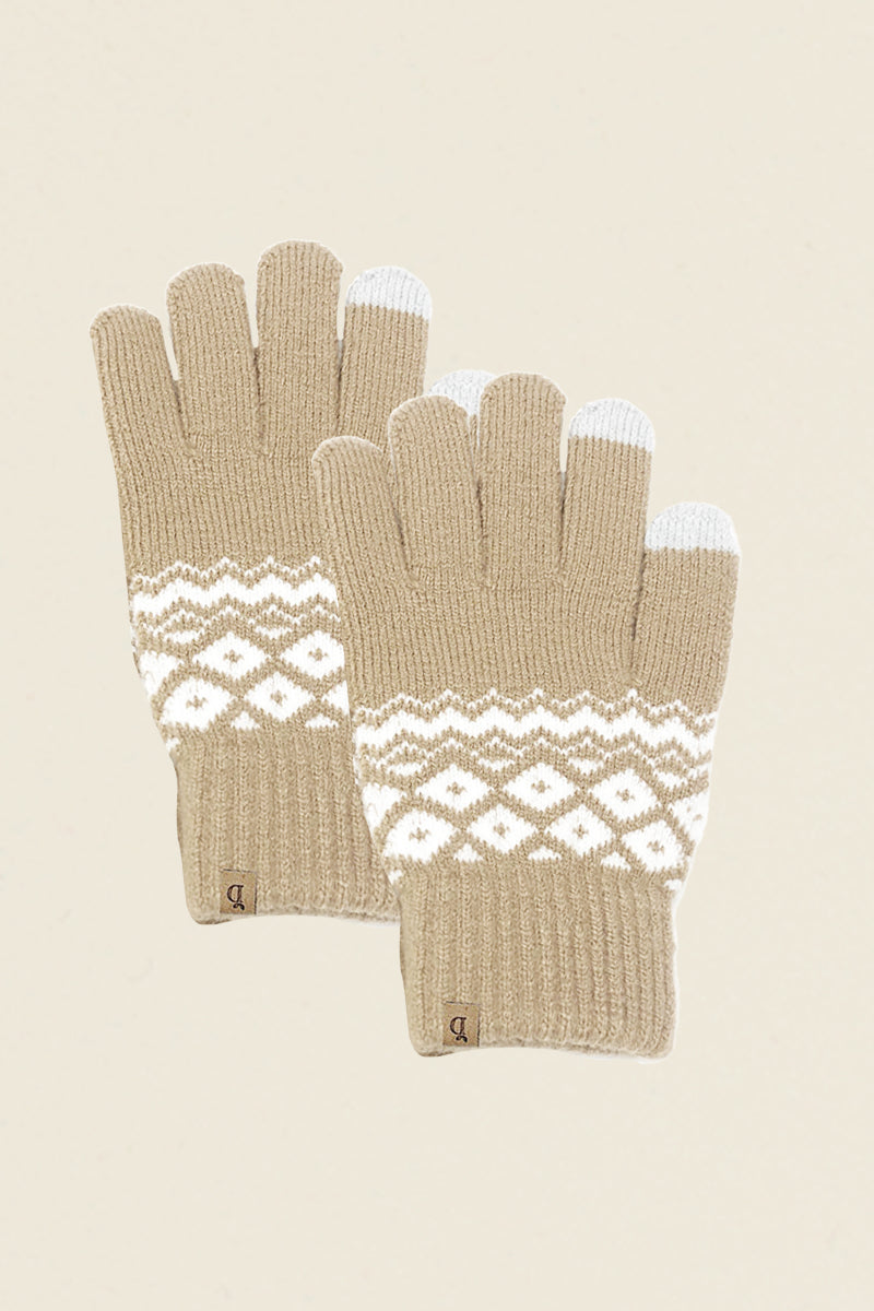 Frosty Knit Gloves