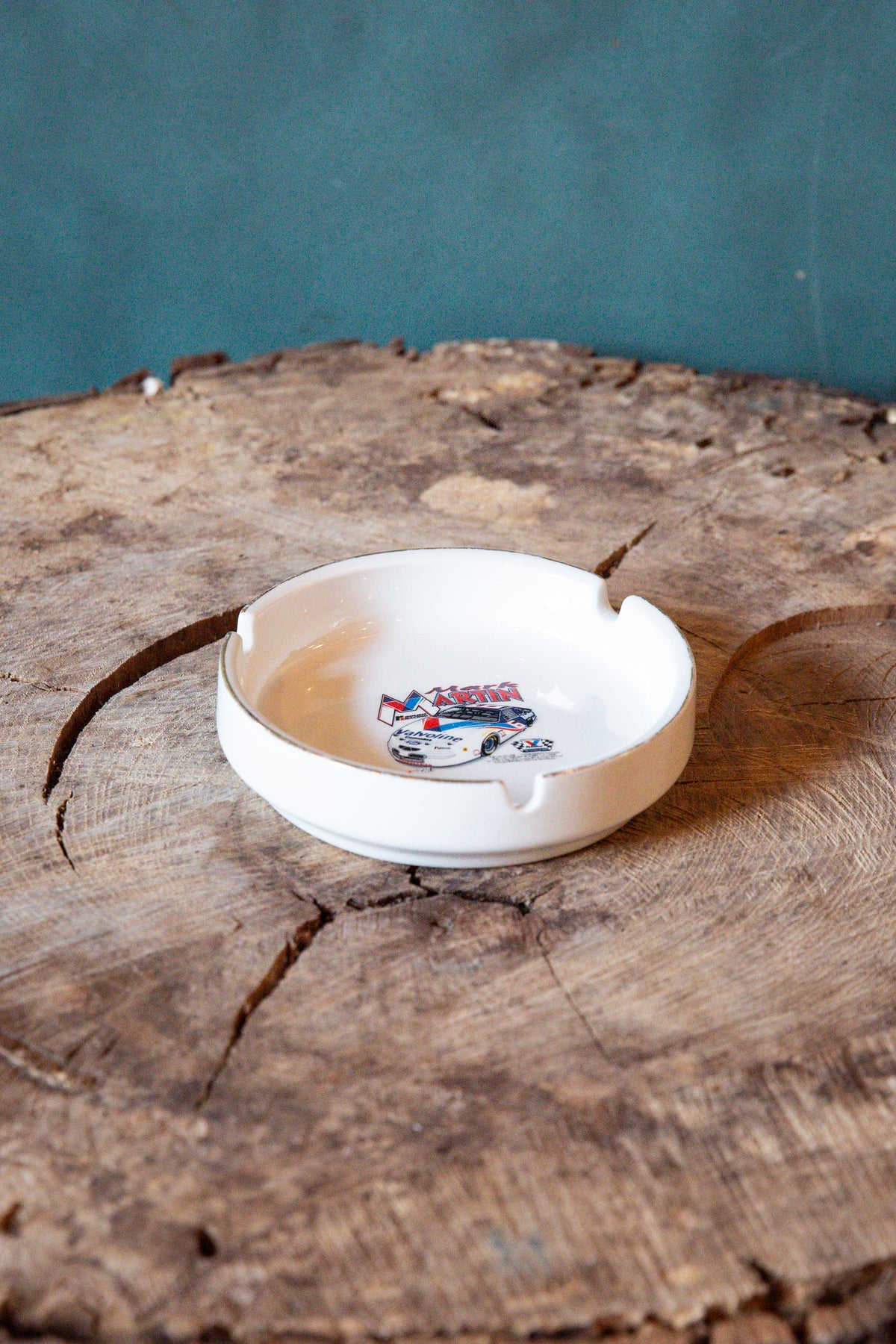 Vintage Mark Martin Ashtray