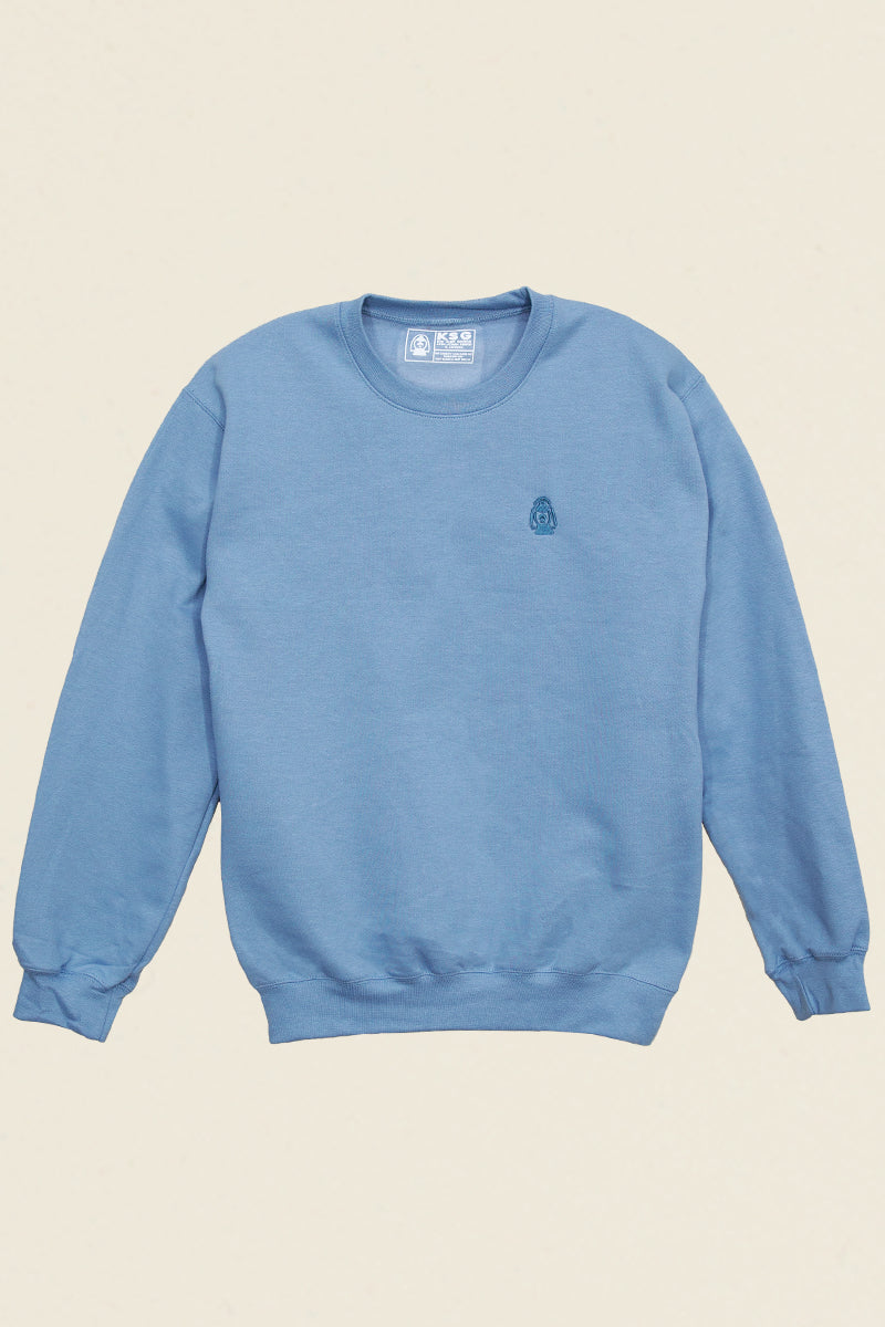 Lantern Embroidered Sweatshirt, Blue