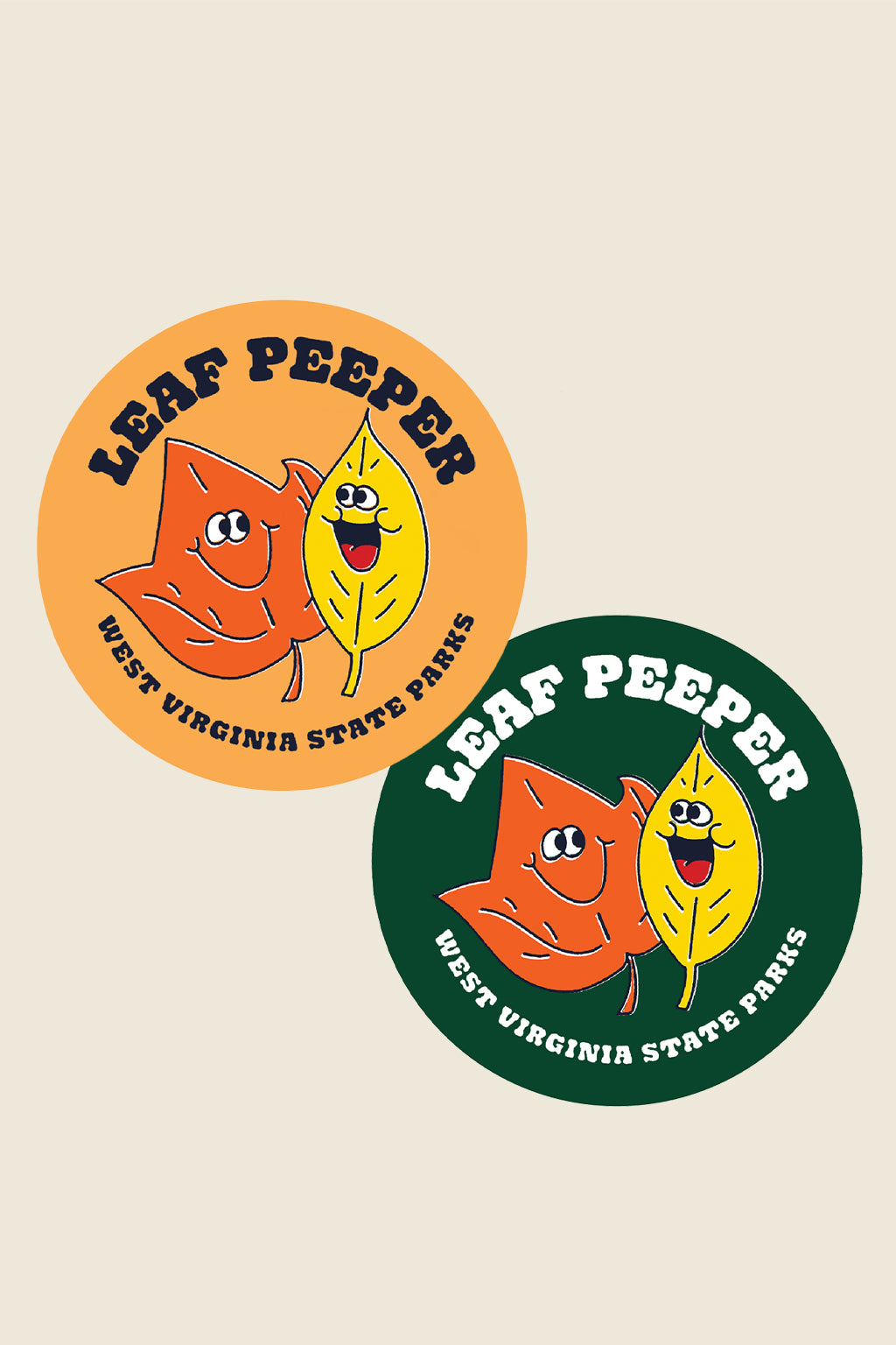 WV State Parks: Leaf Peeper Sticker