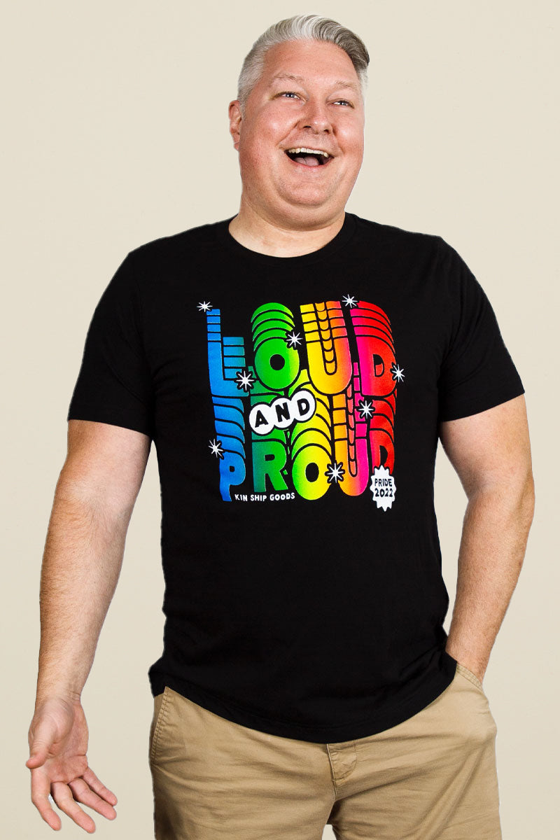 limited edition: loud &amp; proud tee, final sale