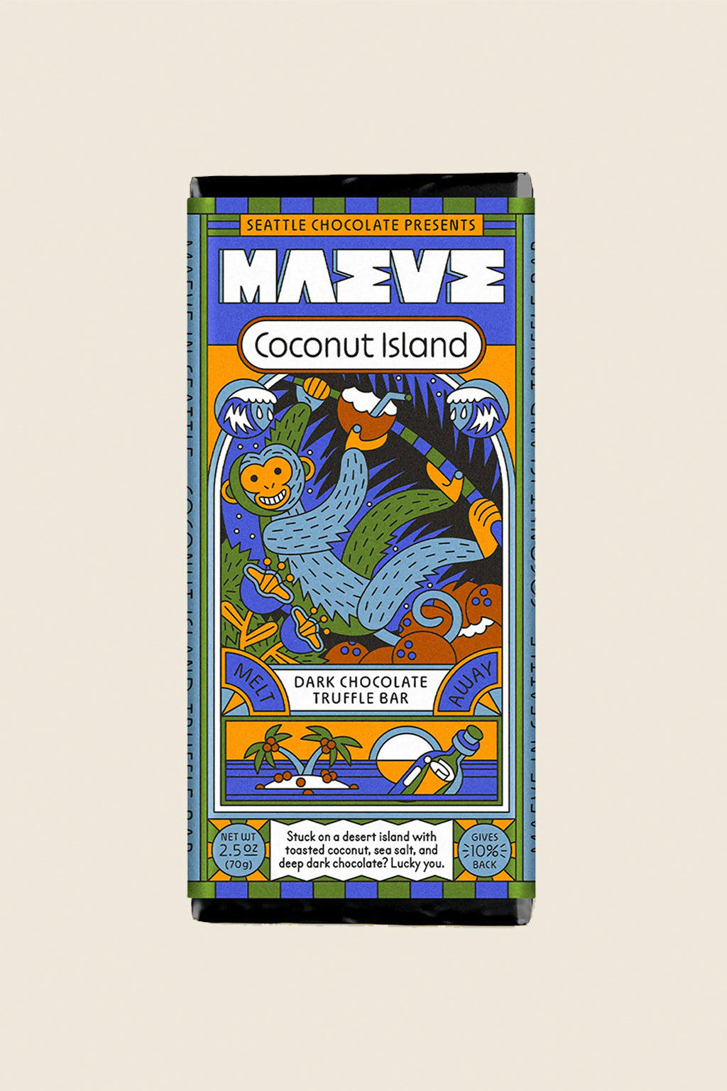 Coconut Island Truffle Bar