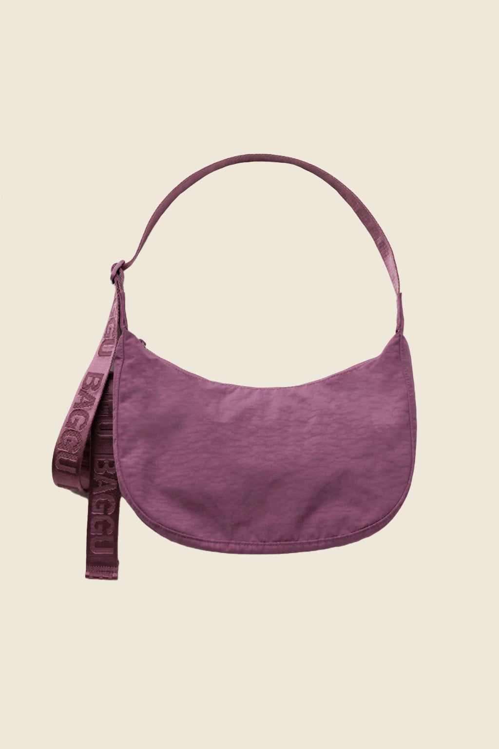 Baggu Medium Crescent Bag, Wild Plum