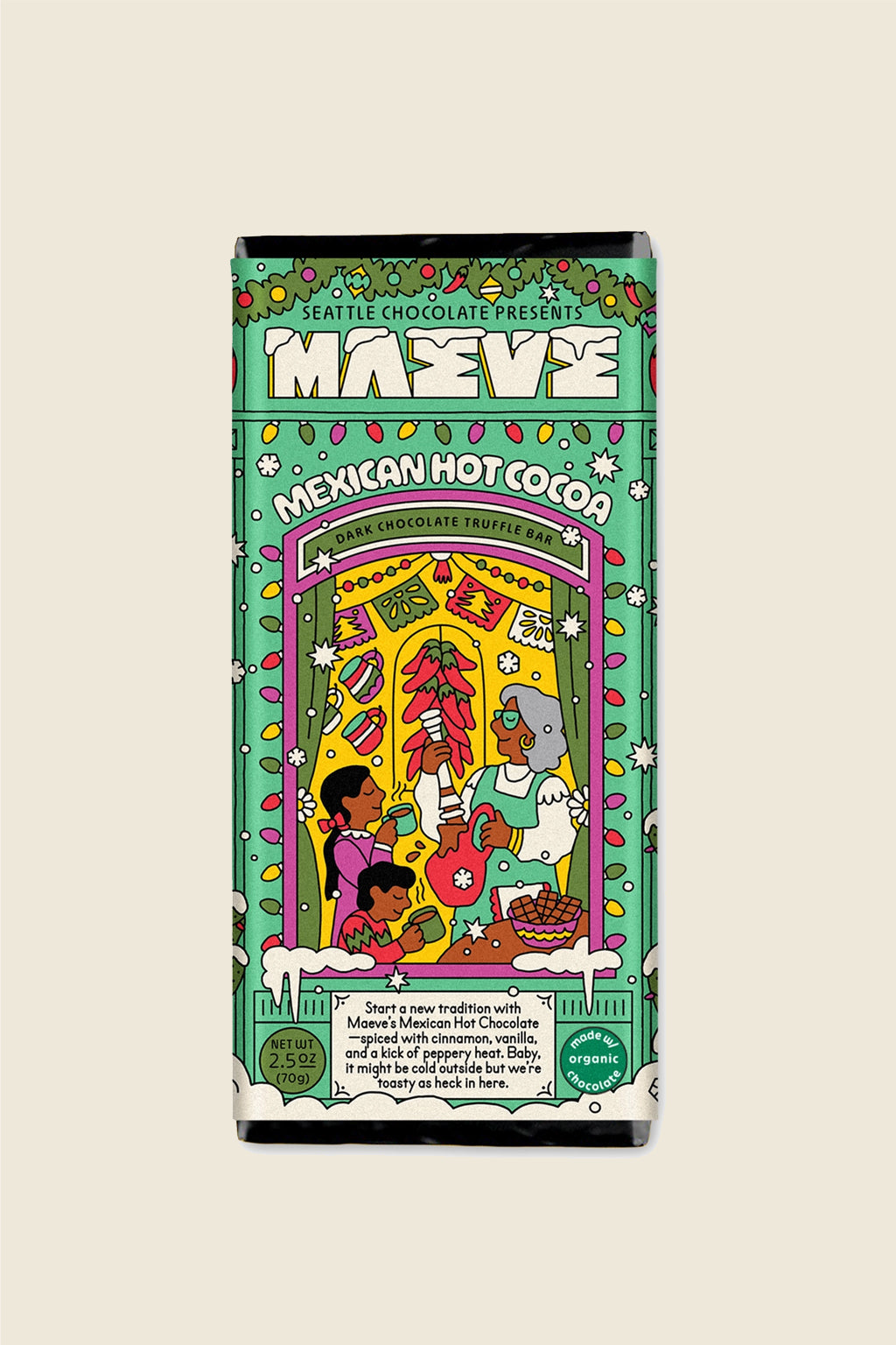 Mexican Hot Cocoa Truffle Bar